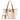 WG336-2002BG-BR Wrangler Braided RFID Blocking Wallet - Beige-Brown