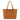 WG336-2002BR Wrangler Braided Detail Tote Shoulder Bag - Brown