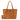 WG336-2002BR 2Pcs Set Wrangler Braided Tote Bag - Brown