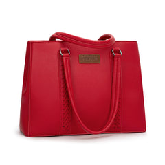 WG387-8119  Wrangler Dual Compartment Carry-All Tote - Burgundy