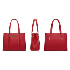 WG387-8119  Wrangler Dual Compartment Carry-All Tote - Burgundy