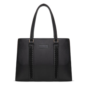 WG387-8119 Wrangler Dual Compartment Carry-All Tote - Black