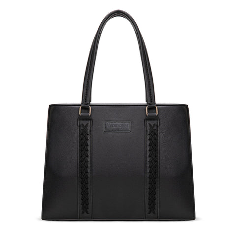 WG387-8119  Wrangler Dual Compartment Carry-All Tote - Black
