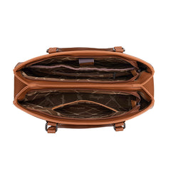 WG387-8119  Wrangler Dual Compartment Carry-All Tote - Brown