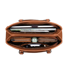 WG387-8119  Wrangler Dual Compartment Carry-All Tote - Brown