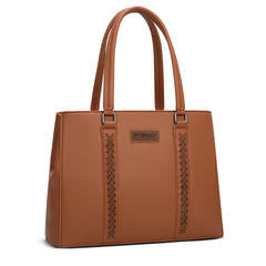 WG387-8119  Wrangler Dual Compartment Carry-All Tote - Brown