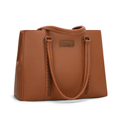 WG387-8119  Wrangler Dual Compartment Carry-All Tote - Brown