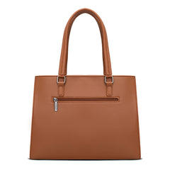 WG387-8119  Wrangler Dual Compartment Carry-All Tote - Brown