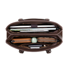 WG387-8119  Wrangler Dual Compartment Carry-All Tote - Coffee