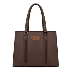 WG387-8119  Wrangler Dual Compartment Carry-All Tote - Coffee