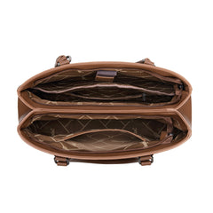 WG387-8119  Wrangler Dual Compartment Carry-All Tote - Dark Brown