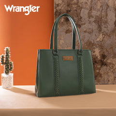 WG387-8119  Wrangler Dual Compartment Carry-All Tote - Dark Green