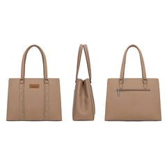 WG387-8119  Wrangler Dual Compartment Carry-All Tote - Khaki