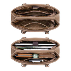 WG387-8119  Wrangler Dual Compartment Carry-All Tote - Khaki