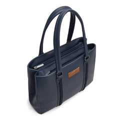 WG387-8119  Wrangler Dual Compartment Carry-All Tote - Navy