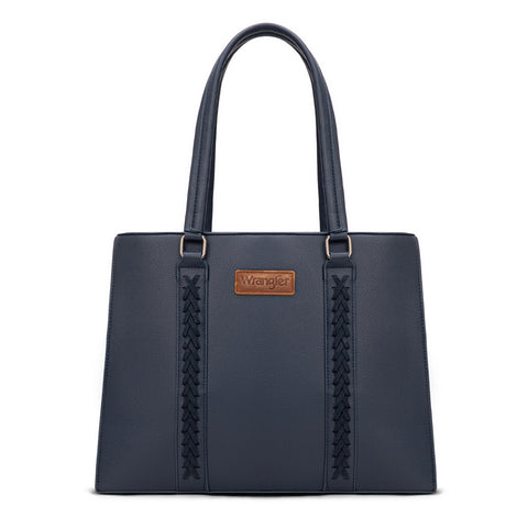 WG387-8119  Wrangler Dual Compartment Carry-All Tote - Navy
