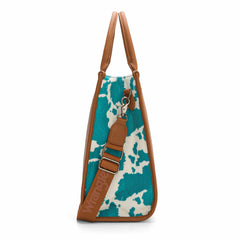 WG389-8119  Wrangler Carry-All Large Tote Work Tote /Crossbody - Brown