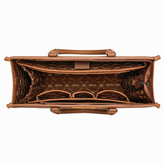 WG389-8119  Wrangler Carry-All Large Tote Work Tote /Crossbody - Brown