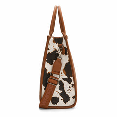 WG389-8119  Wrangler Carry-All Large Tote Work Tote /Crossbody - Cow-Brown