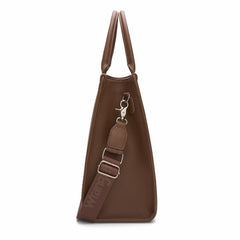 WG389-8119  Wrangler Carry-All Large Tote Work Tote /Crossbody - Cow-Coffee