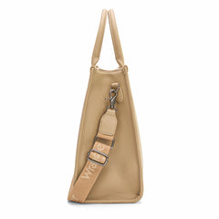 WG389-8119  Wrangler Carry-All Large Tote Work Tote /Crossbody - Tan