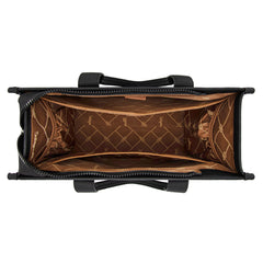 WG390-8110  Wrangler Structured Work Tote/Large Carry-All Tote/Crossbody with Pouch - Black