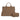 WG390-8110  Wrangler Structured Work Tote/Large Carry-All Tote/Crossbody with Pouch - Camel