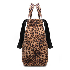 WG433-8317LP   Wrangler Leopard Print Large Tote/Crossbody -Leopard