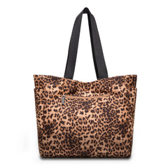 WG433-8317LP   Wrangler Leopard Print Large Tote/Crossbody -Leopard