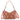 WG435-8182PK  Wrangler  Aztec Studded Denim Shoulder Bag with Mini Pouch -Pink