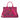 WG436-8119HPK  Wrangler Leopard Print Canvas Oversized Tote with Adjustable Strap- Hot Pink