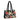 WG438-8130BK Wrangler Floral Print Braided Satchel Bag - Black