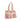 WG438-8130PK Wrangler Floral Print Braided Satchel Bag - Pink