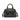 WG480-51103BK Wrangler Chevron Stitch Dome Satchel Crossbody Bag - Black
