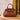 WG480-51103BR Wrangler Chevron  Stitch Dome Satchel Crossbody Bag - Brown