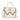 WG480-518BG Wrangler Chevron Stitch Tote Crossbody Bag - Beige