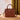 WG480-518BR Wrangler Chevron Stitch Tote Crossbody Bag - Brown