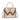 WG480-518TN Wrangler Chevron Stitch Tote Crossbody Bag - Tan