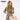 WG480-W006TN Wrangler  Chevron  Stitch Zip Around Wristlet Wallet - Tan