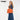 WG482-8130OR Wrangler Floral Accent Tote Shoulder Bag - Orange