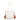 WG482-8130WT Wrangler Floral Accent Tote Shoulder Bag - White