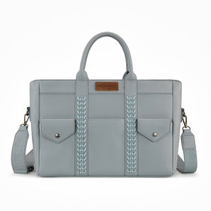 WG484-8119JN  Wrangler Whipstitch Work Tote Bag/Crossbody  - Jean