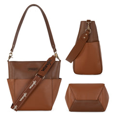 WG67-9182   Wrangler  Shoulder Bag/Crossbody - Brown