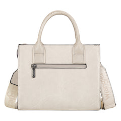 WG70-8120E  Wrangler Whipstitch Tote/Crossbody - Beige