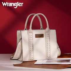 WG70-8120E  Wrangler Whipstitch Tote/Crossbody - Beige
