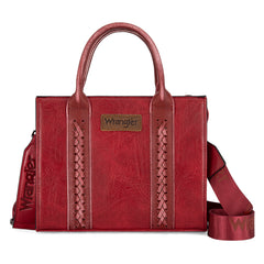 WG70-8120E  Wrangler Whipstitch Tote/Crossbody - Red