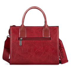 WG70-8120E  Wrangler Whipstitch Tote/Crossbody - Red