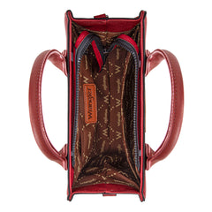 WG70-8120E  Wrangler Whipstitch Tote/Crossbody - Red