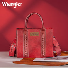 WG70-8120E  Wrangler Whipstitch Tote/Crossbody - Red