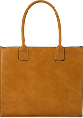 WG70-8317B  Wrangler Croc Print Carry-All Tote/Crossbody - Mustard